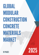 Modular Construction Concrete Materials Global Market Share and Ranking Overall Sales and Demand Forecast 2024 2030