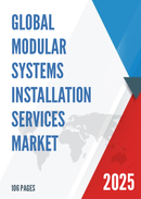 Global Modular Systems Installation Services Market Research Report 2022