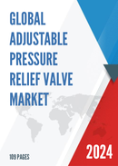 Global Adjustable Pressure Relief Valve Market Research Report 2024